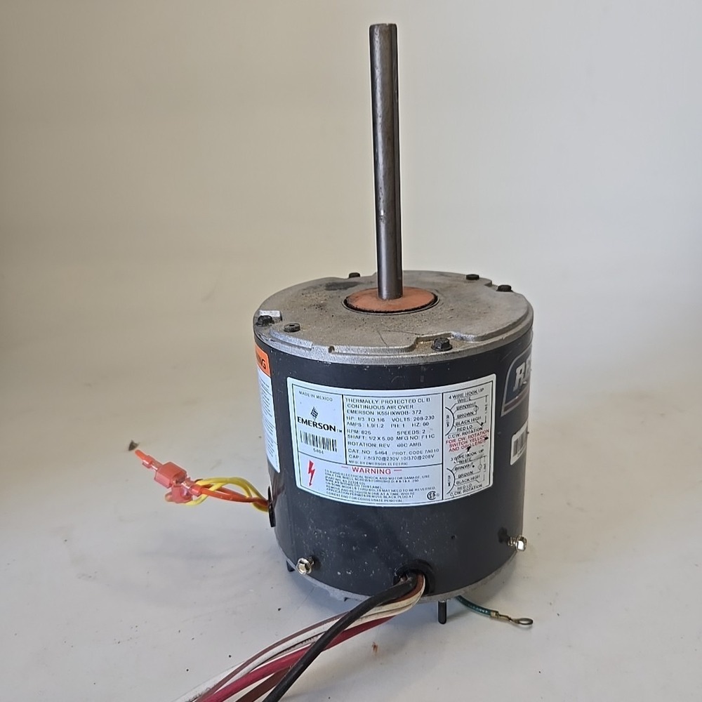 Emerson K55HXWDB-372 Furnace Blower Motor HP 1/3 To‎ 1/6